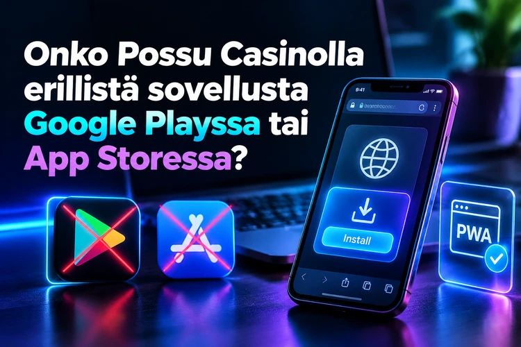 Onko Possu Casinolla erillistä sovellusta Google Playssa tai App Storessa?