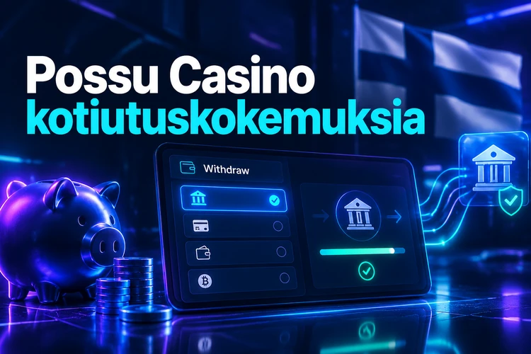 Possu Casino kotiutuskokemuksia - kuinka nopeasti rahat tulevat?