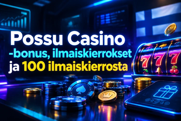 Possu Casino -bonus, ilmaiskierrokset ja 100 ilmaiskierrosta