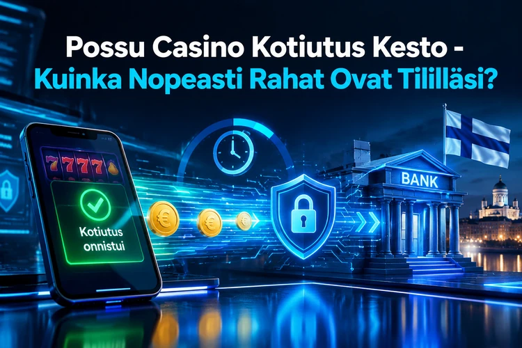 Possu Casino Kotiutus Kesto - Kuinka Nopeasti Rahat Ovat Tililläsi?