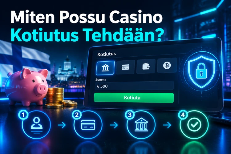 Miten Possu Casino Kotiutus Tehdään?