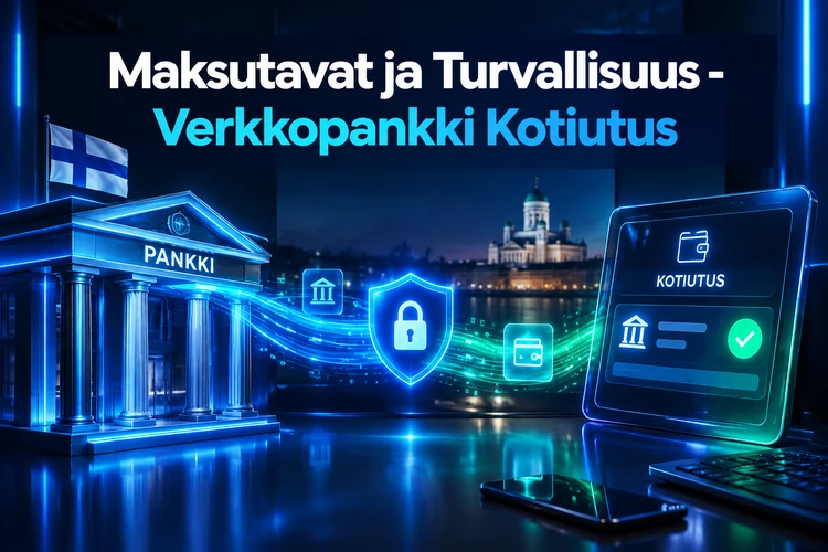 Maksutavat ja Turvallisuus - Verkkopankki Kotiutus