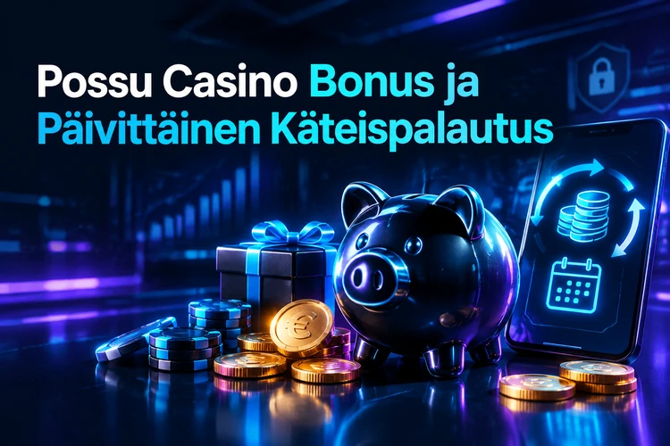 Possu Casino Bonus ja Päivittäinen Käteispalautus